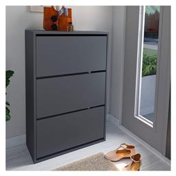 Ξύλινη Nave με 3 Ράφια 73.6x24x110cm