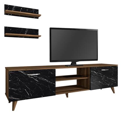 Ξύλινο Geacles Καφέ 180x40x50εκ. GP042-0177,1