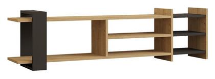 Ξύλινο Rinia Oak-ανθρακί 153.6x26x40εκ. 120-000539