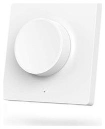 Yeelight Επιτοίχιος Διακόπτης Dimmer με Πλαίσιο LED Περιστροφικός σε Λευκό Χρώμα