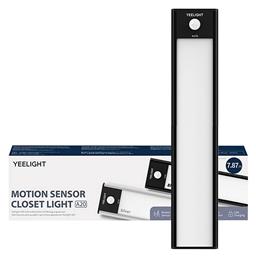 Yeelight LED Φωτιστικό Γραμμικό για Ντουλάπες με Τροφοδοσία Μπαταρίας και Αισθητήρα Κίνησης Black YLCG002 1τμχ