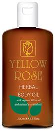 Yellow Rose Herbal Λάδι Μασάζ 200ml
