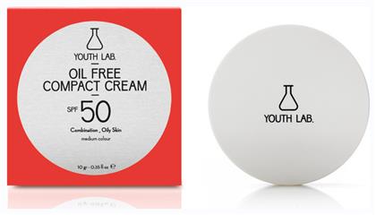 Youth Lab. Oil Free Αντηλιακή Πούδρα Προσώπου SPF50 με Χρώμα Medium 10gr