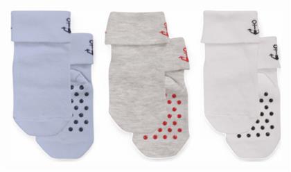 Yumese Παιδικές Κάλτσες Αντιολισθητικές Πολύχρωμο 3 Ζευγάρια