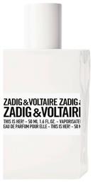 Zadig & Voltaire This Is Her! Eau de Parfum 50ml