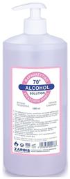 Zarbis Camoil Johnz Ήπια Λοσιόν Οινοπνεύματος 70° Alcohol Solution με Αντλία 1000ml