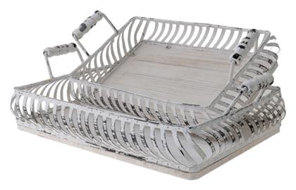 Zen Collection Διακοσμητικός Δίσκος Ξύλινος