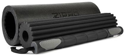 Zipro Σετ Foam Rollers Μαύρο (3τμχ)