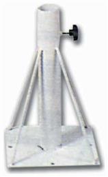 Zita Plus Βάση Ομπρέλας Μεταλλική Λευκή 25x25x39cm