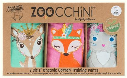 Zoocchini Woodland Princesses Παιδικό Σετ με Βρακάκια Πολύχρωμα 3τμχ